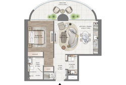 1 bedroom apartment